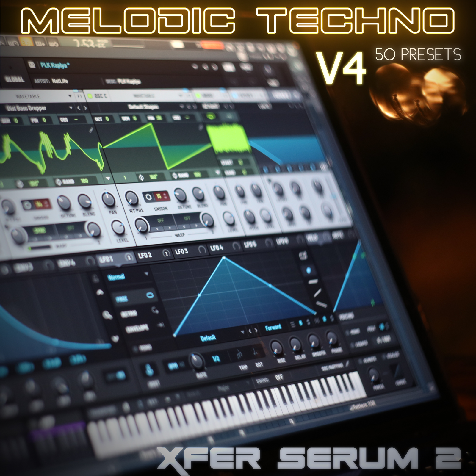 Melodic Techno V4 FUTURE for Serum 2